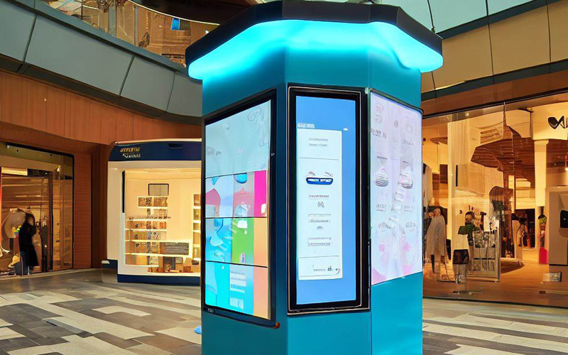 outdoor interactive kiosk